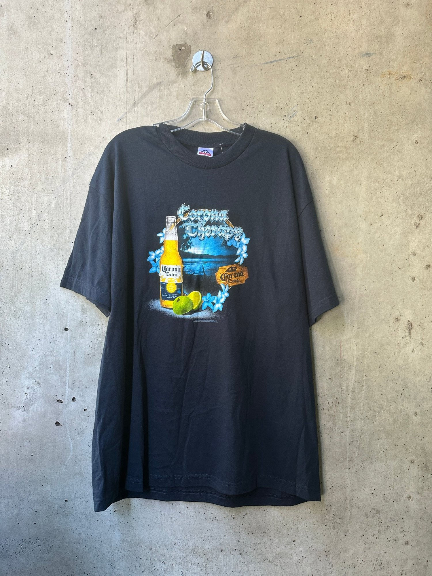 Allstyle Apparel & Activewear Corona Black T-Shirt