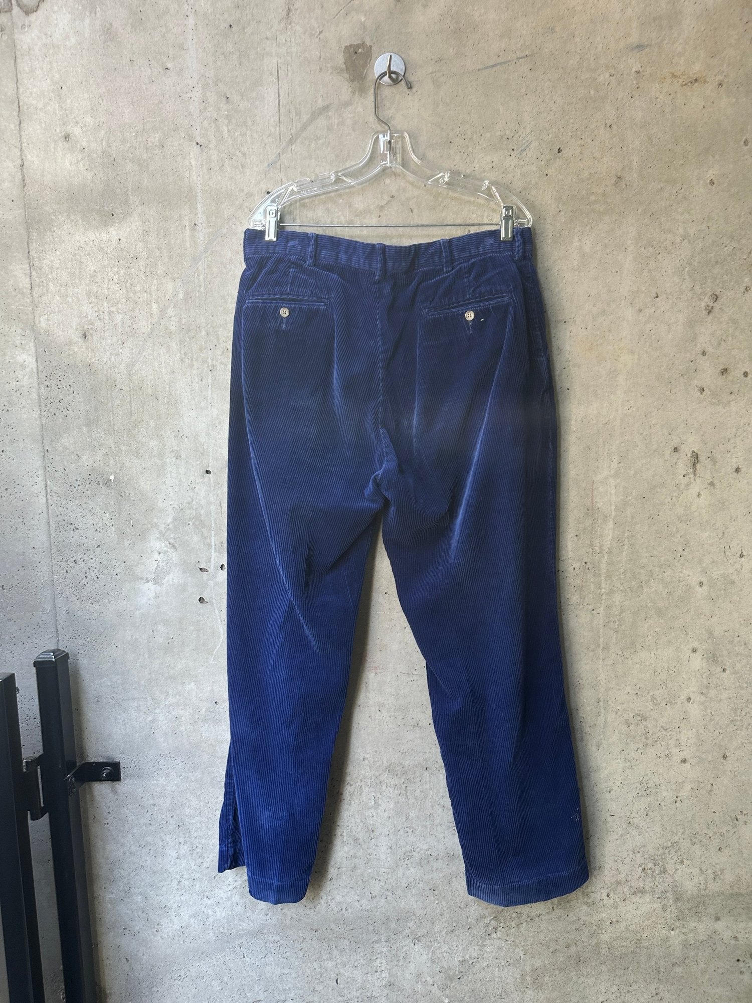 Ralph lauren 1980s-1990s Blue corduroy pants, image 2
