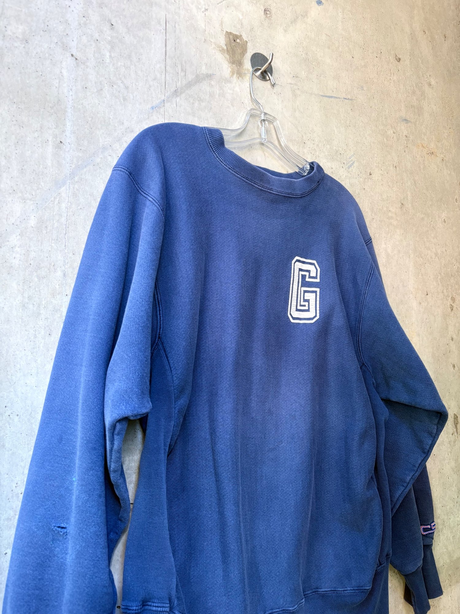 CS Y2K / early 2000s Blue Gordon college pullover, image 2