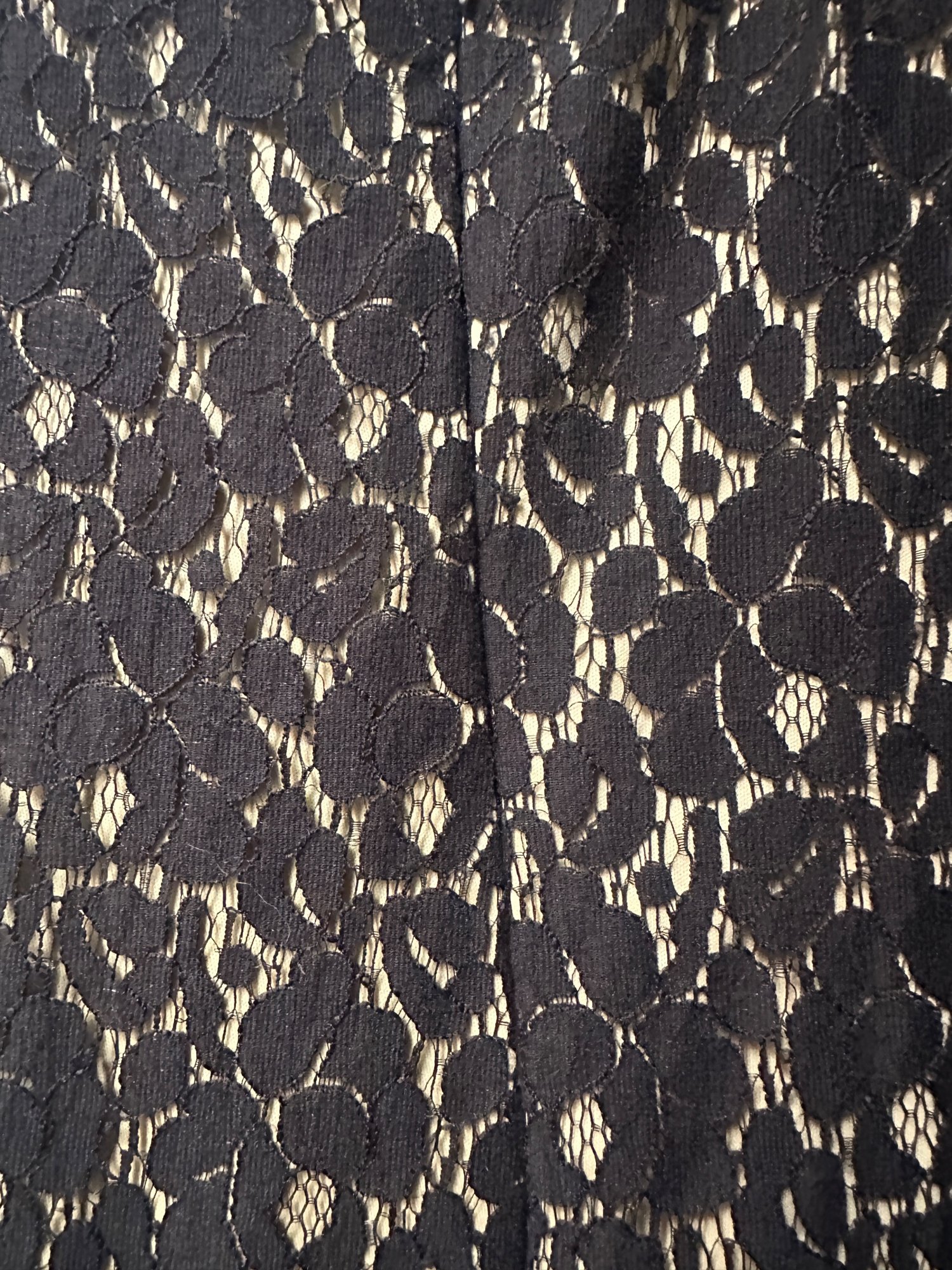2000s-2010s HeartSOUL Black Lace Peplum Dress, image 6