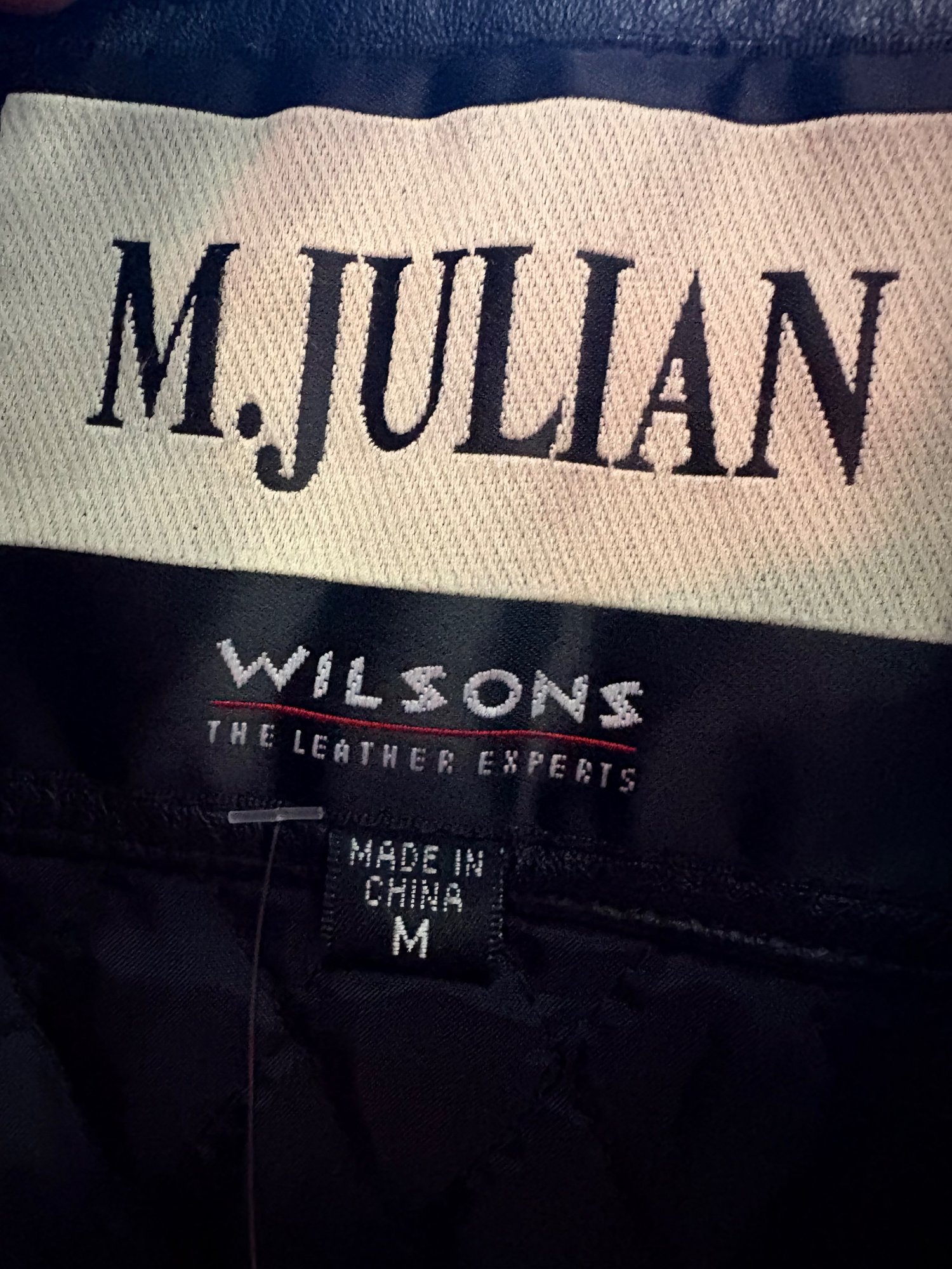 1980s-1990s M.Julian Black Leather zip jacket, image 4