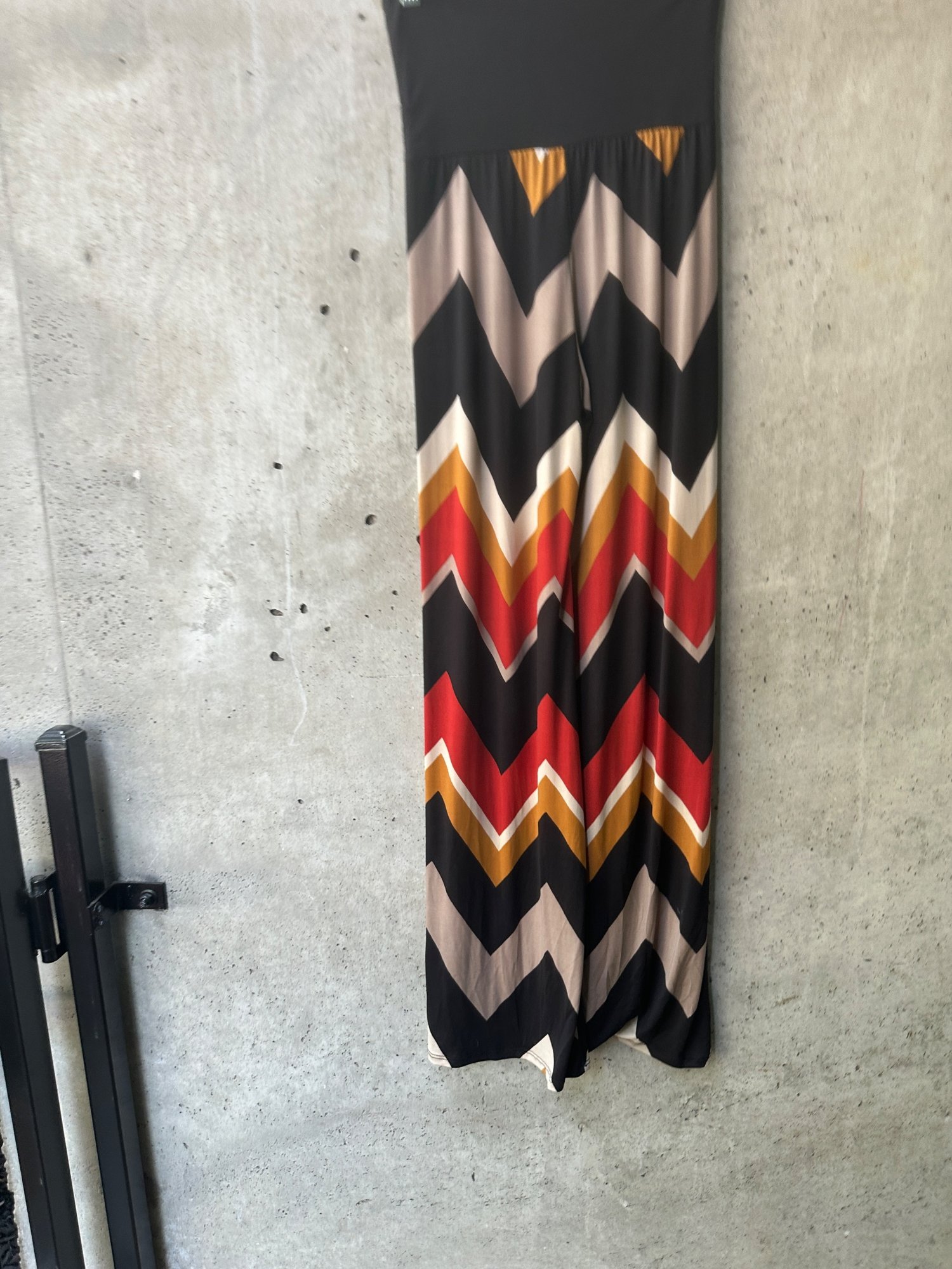 1980s-1990s Monaco Chevron Multicolored Stretch Pants, image 3