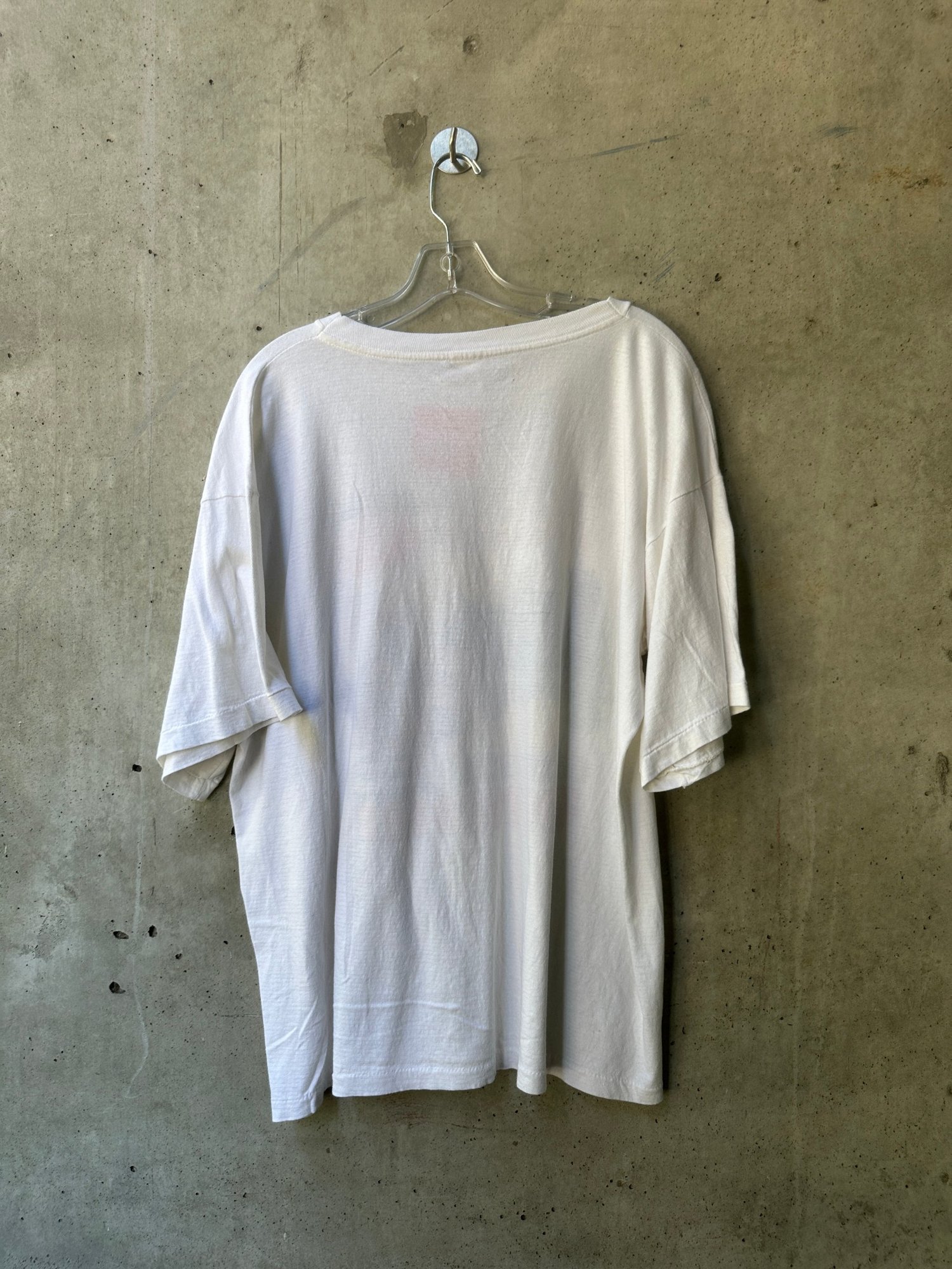 1990s T-USA Vintage White ATL Underground T-Shirt, image 4