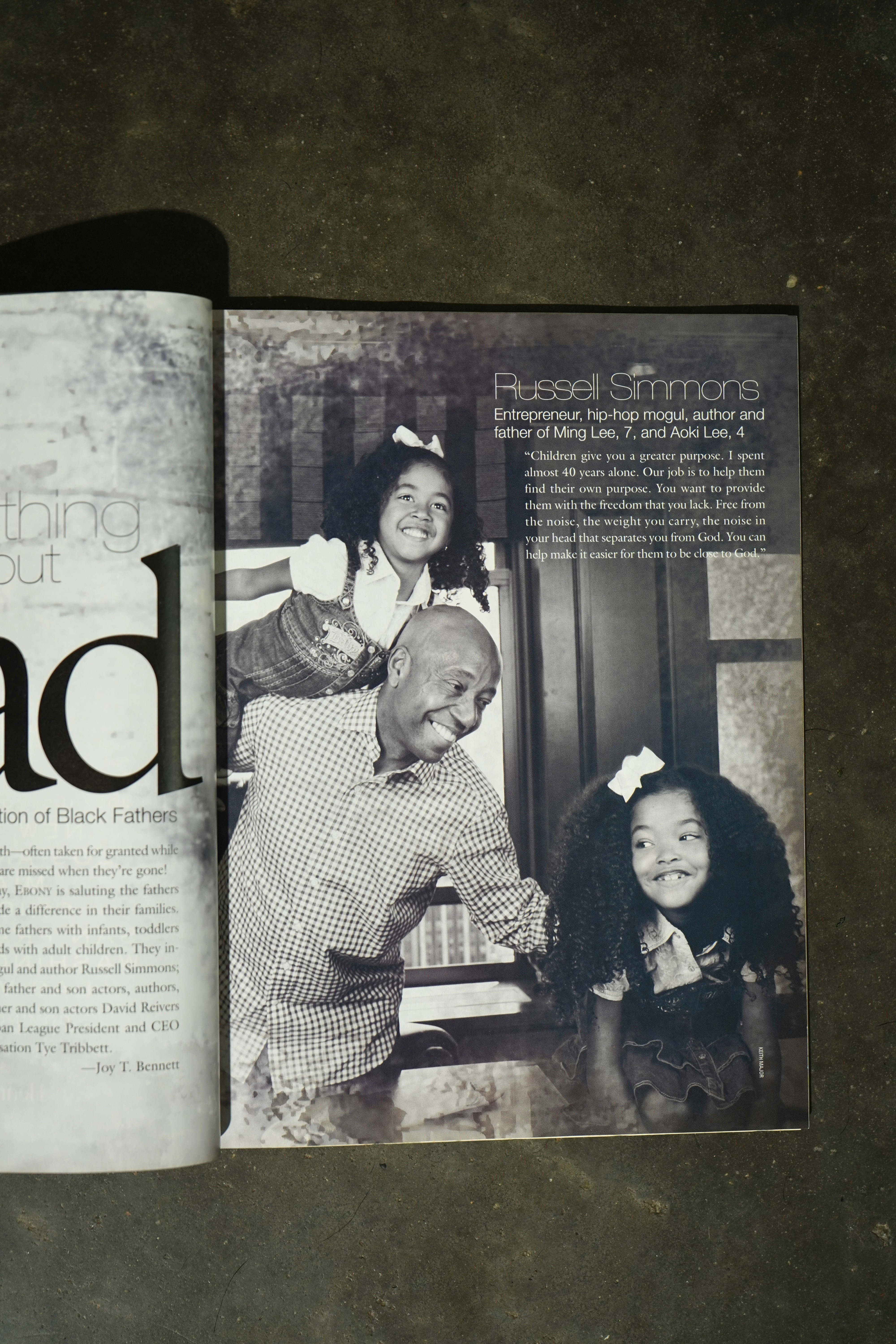 EBONY JUNE 2007 “The New Black Father” Magazine  — image 4