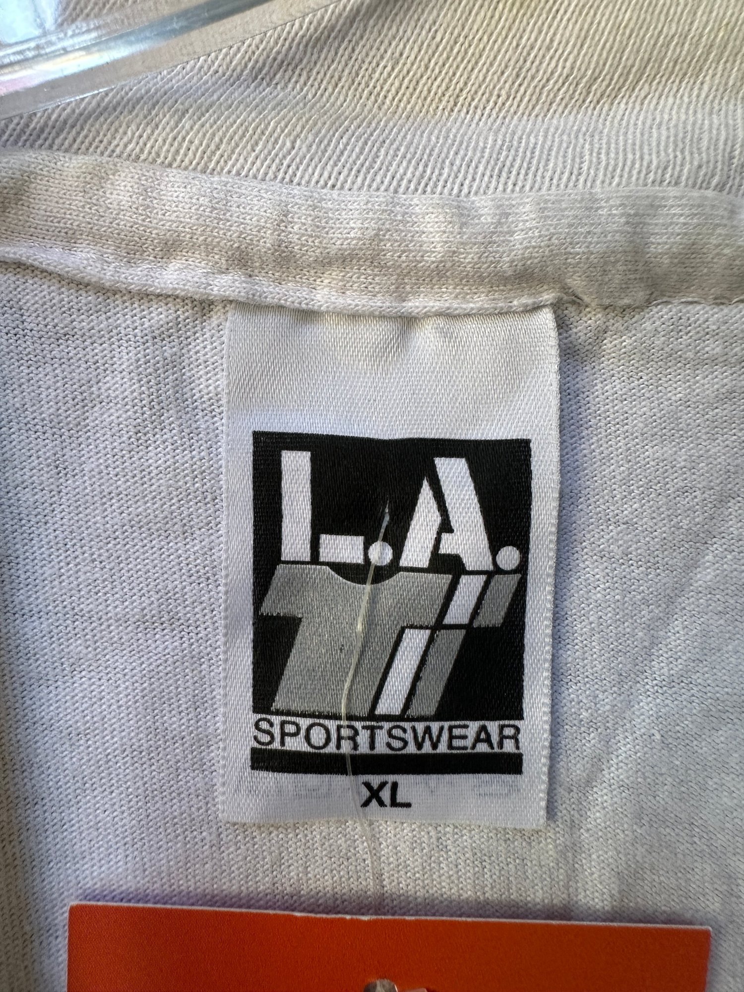 1990s-2000s L.A. Sportswear Atlanta 94.5 American Flag T-Shirt, image 3