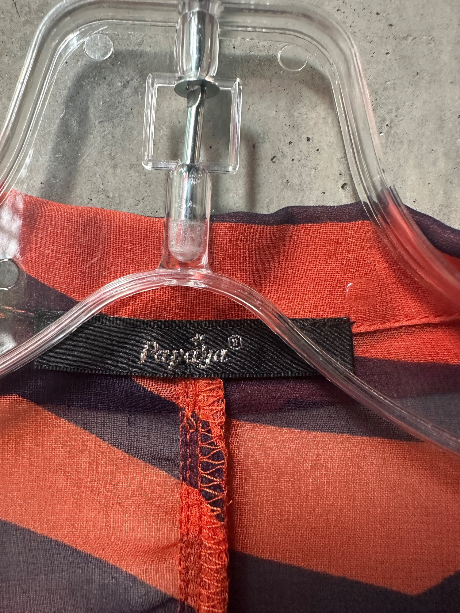 2000s-2010s Papaya Zebra Print Blouse, image 2