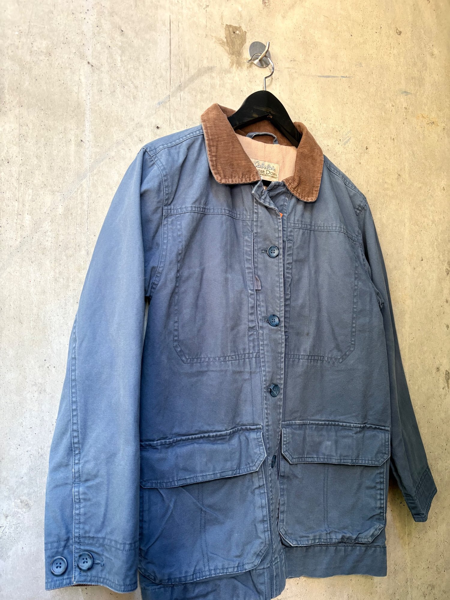 Cabelas 1990s-2000s Blue work jacket, image 2