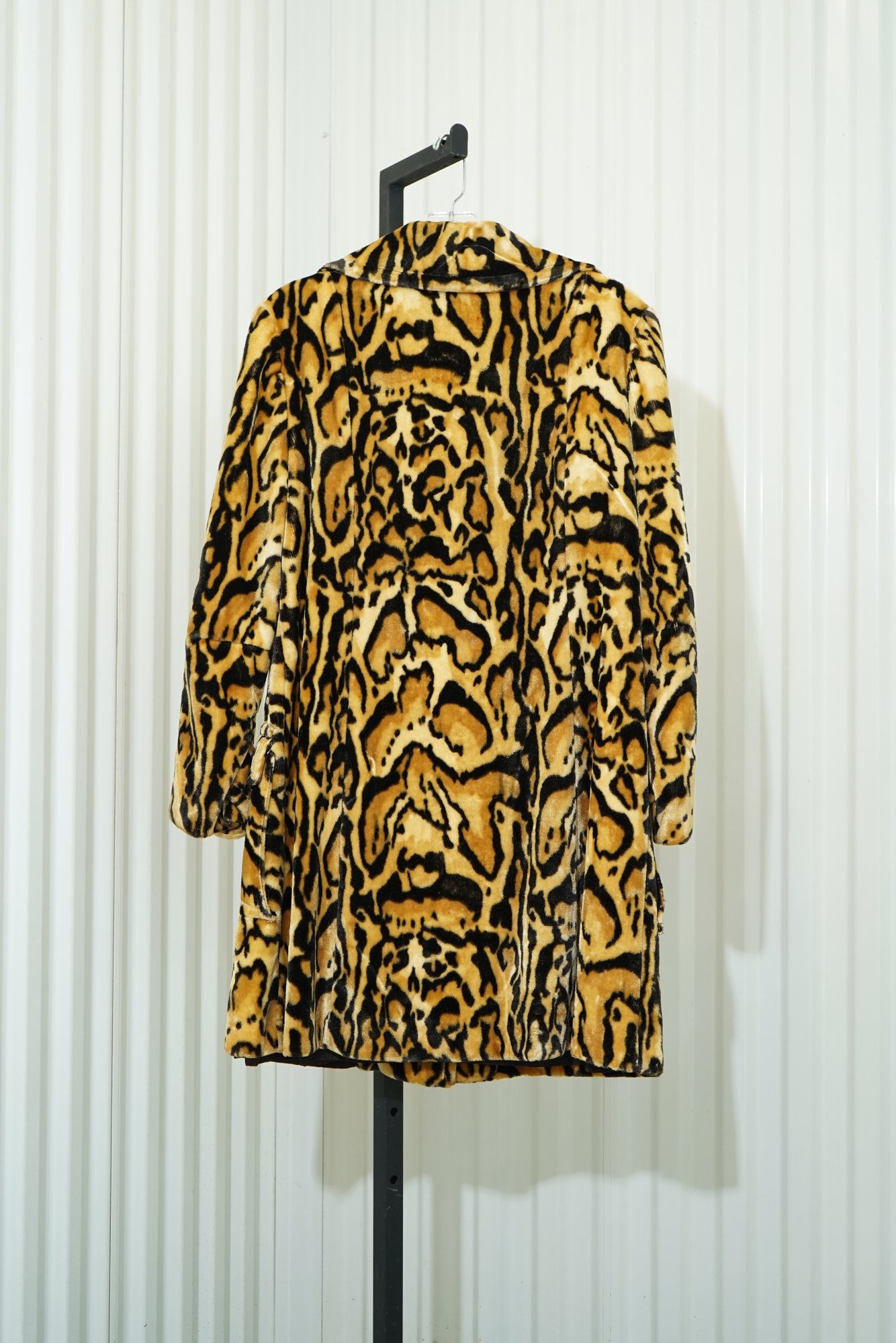 80s Tiger Print Faux Fur Coat, image 6