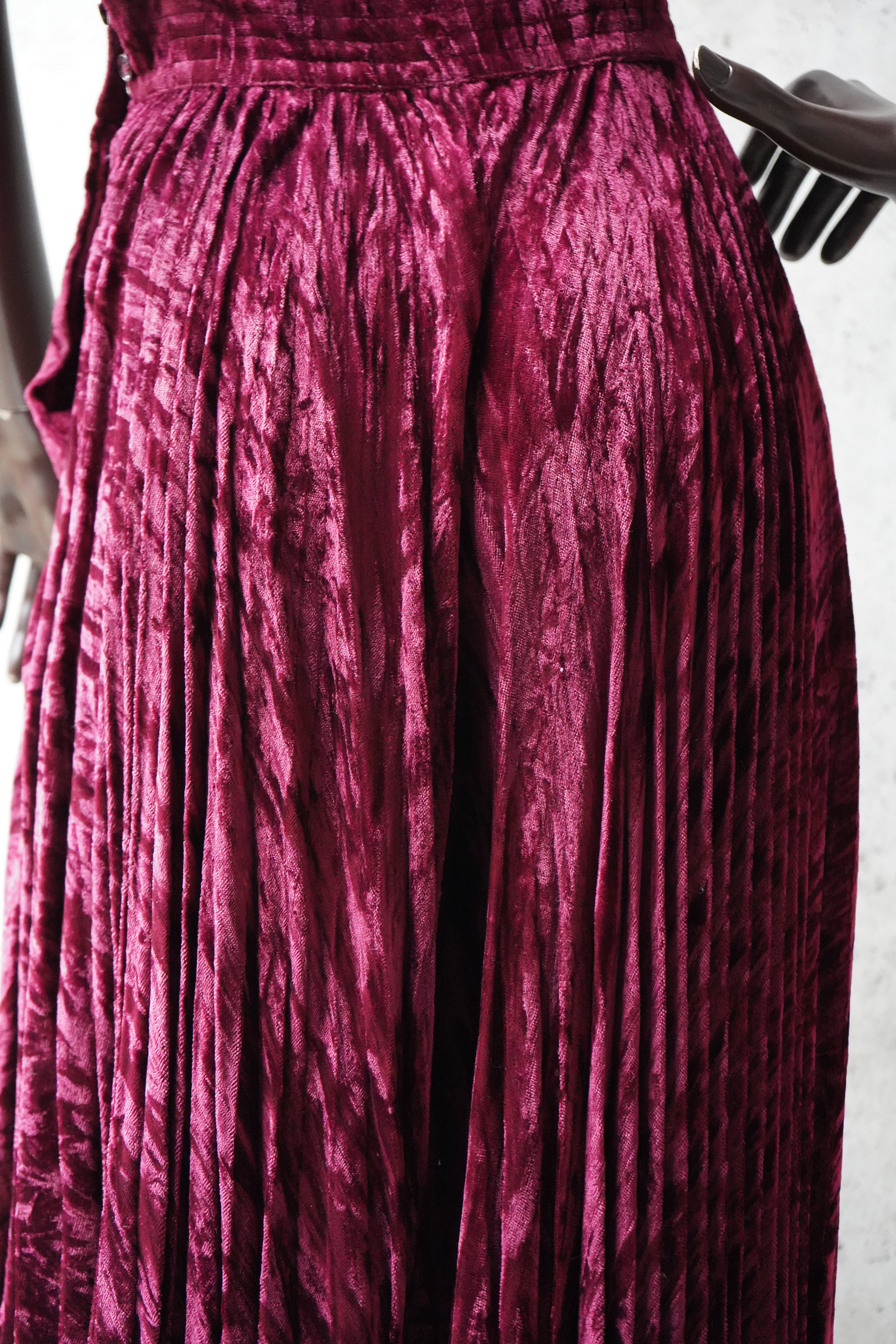 1960’s-1970’s Vintage Saint Laurent Velvet Harem Pants — image 2