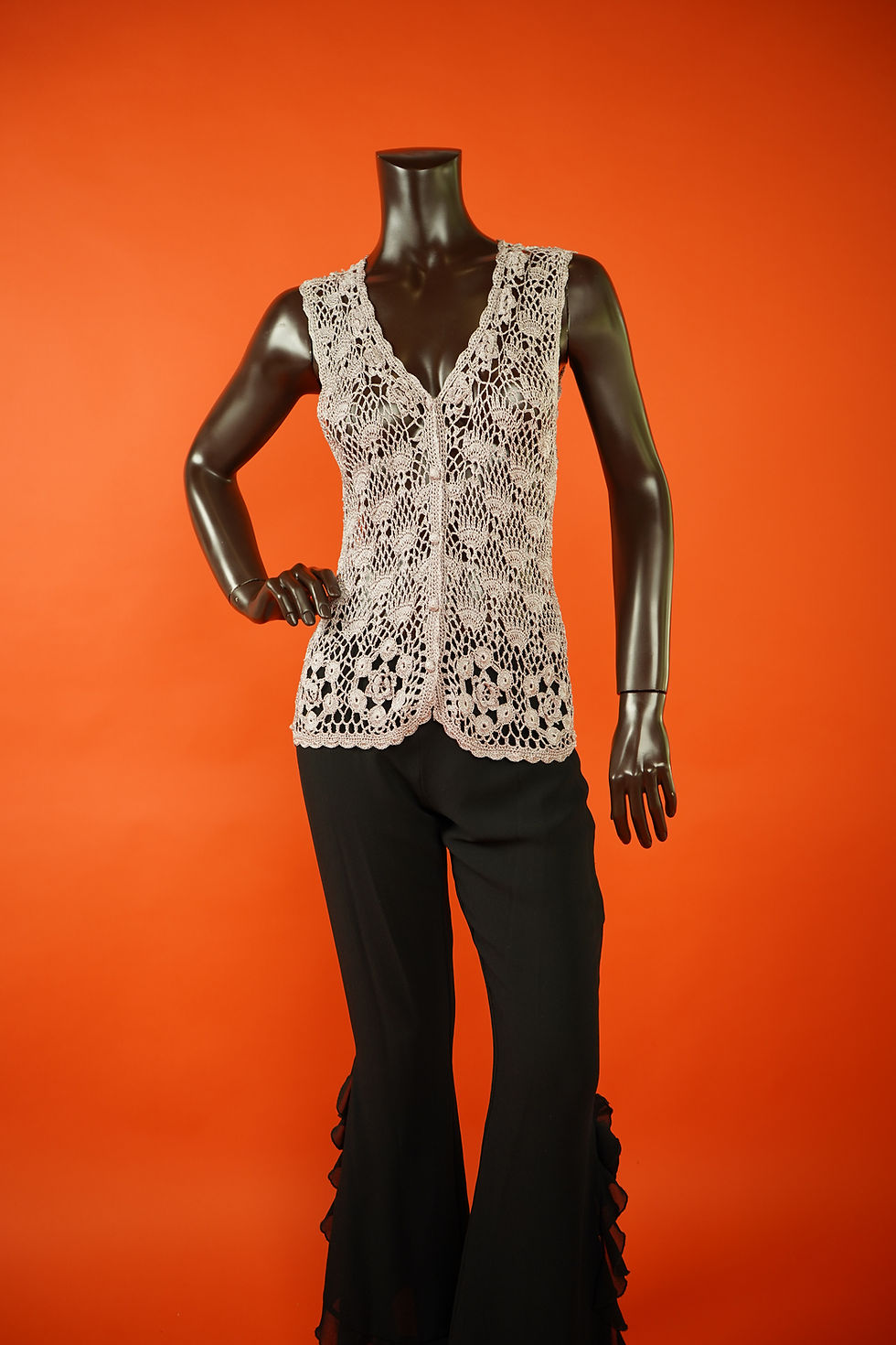 Thumbnail: IDC Violet Crochet Vest
