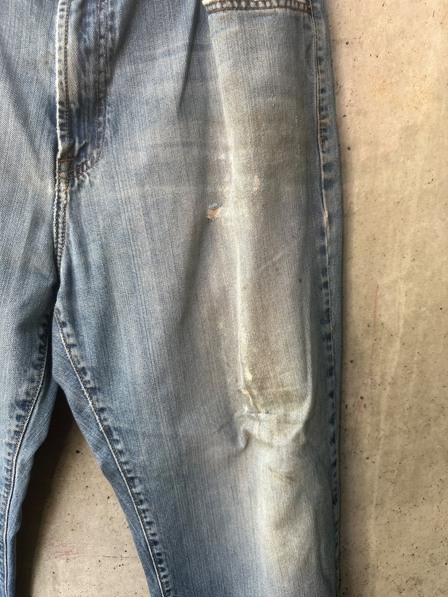 2000s Lucky Distressed Lucky Jeans, image 4