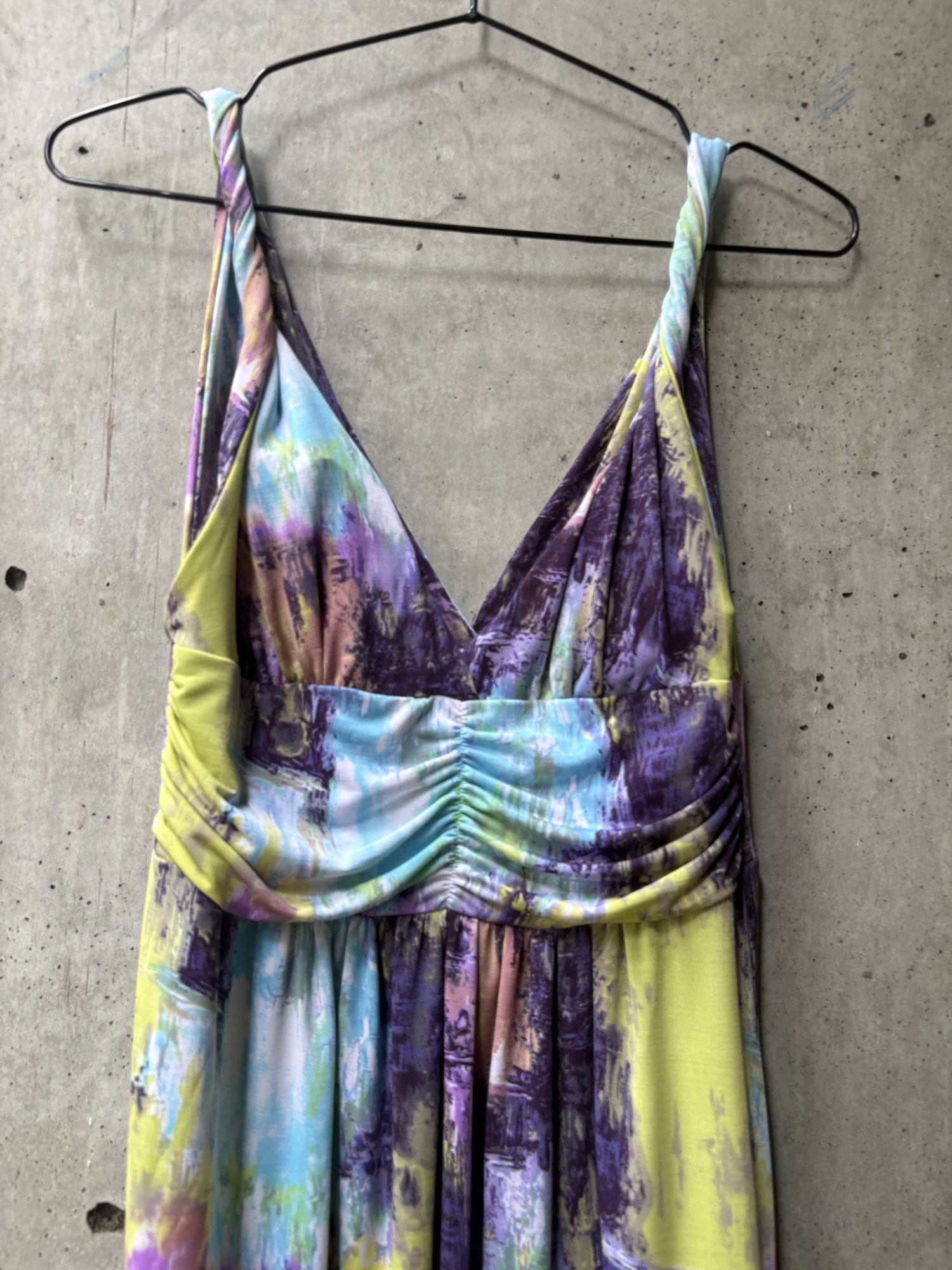 2010s Ariella Watercolor Print Sundress, image 4