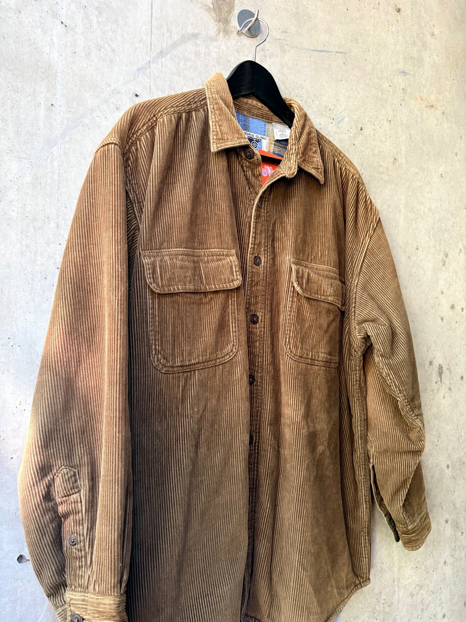 World island 1990s Copper Brown Corduroy (insulated), image 2