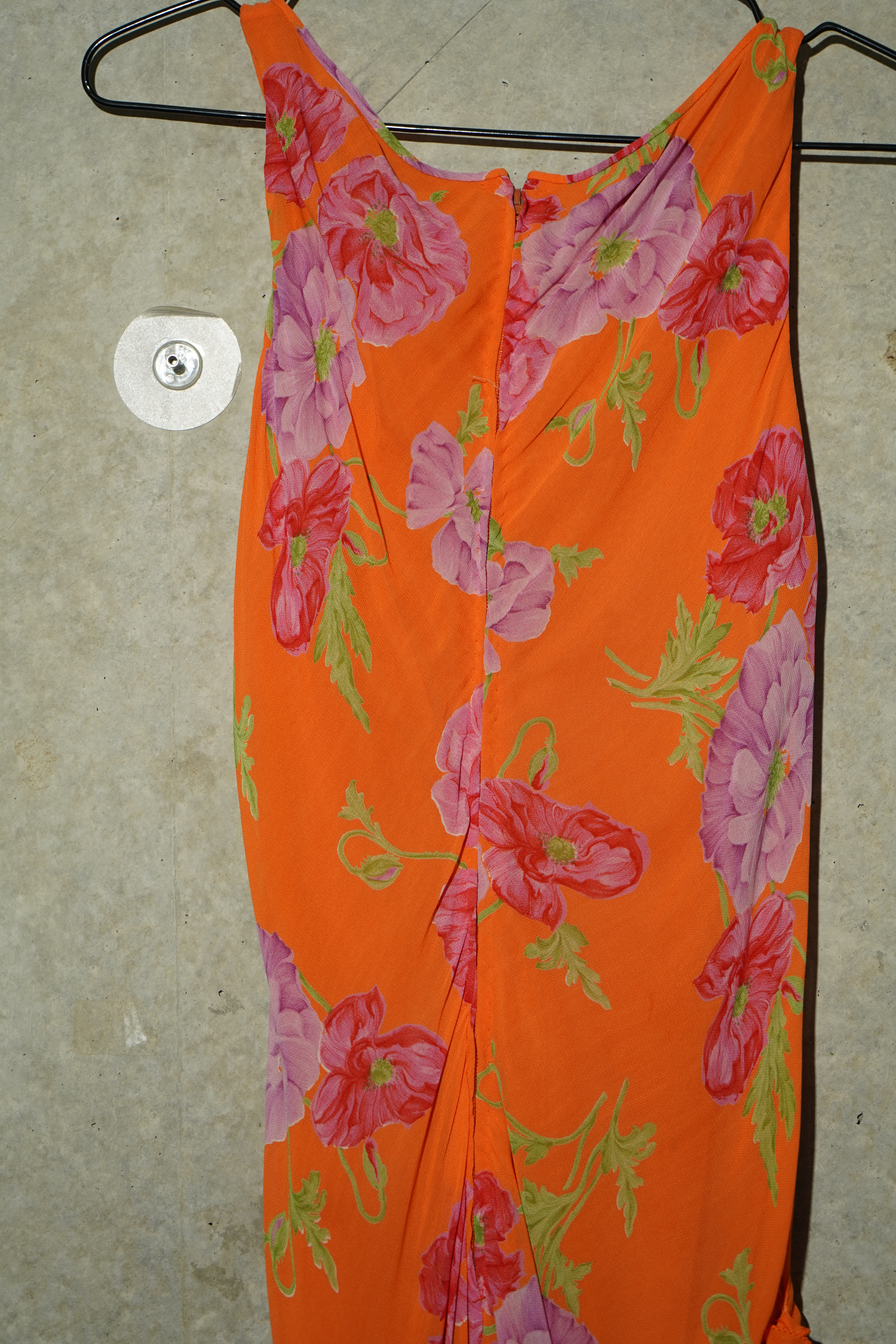 Mariselaine Roma Orange Floral Maxi — image 5