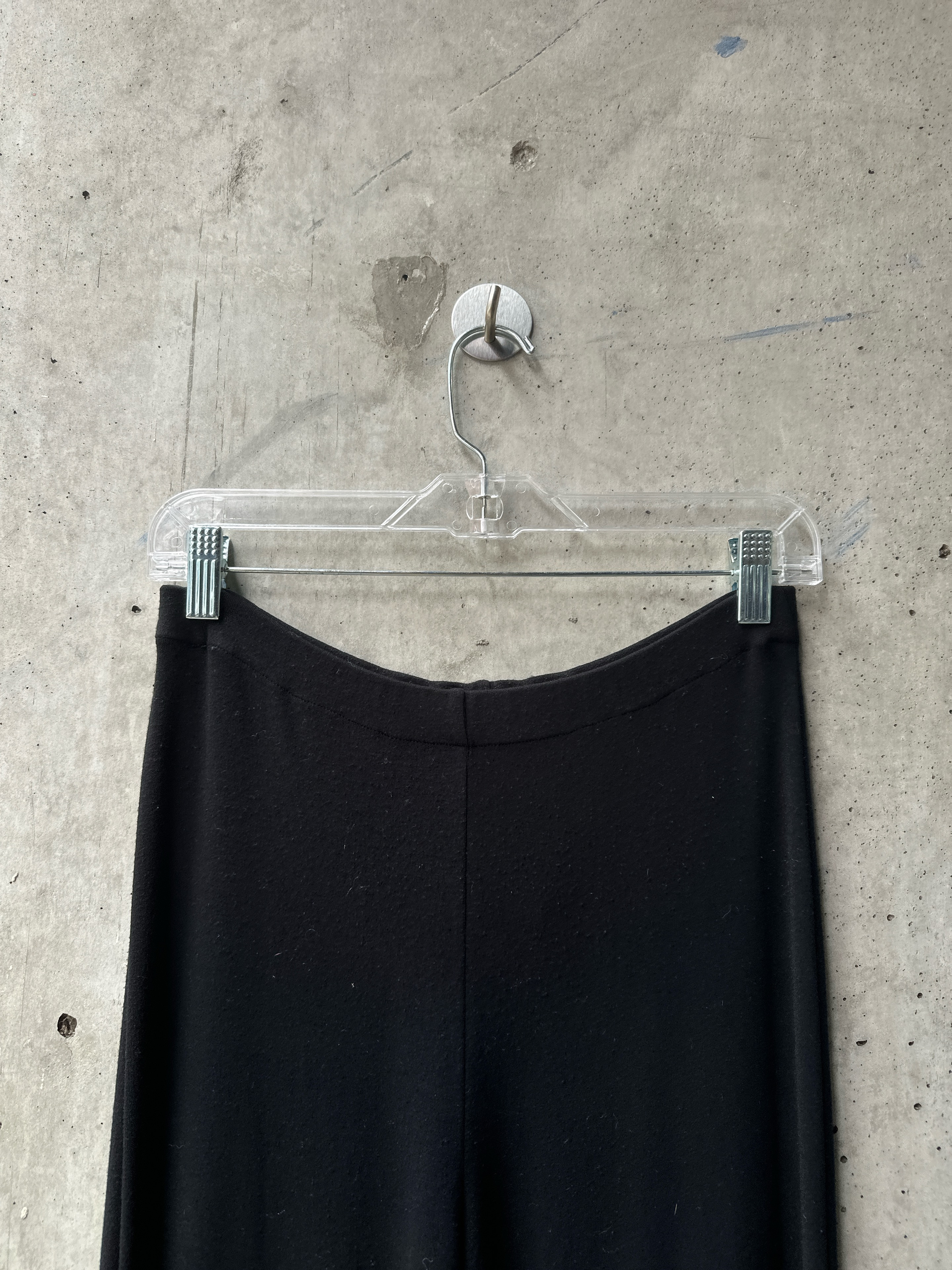 Black Studded Flare Pants with Silver Studs — image 4