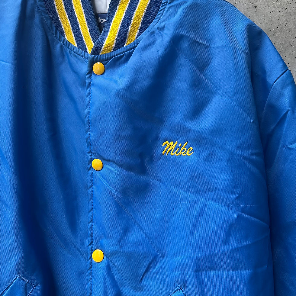 Thumbnail: Blue WI Varsity Jacket