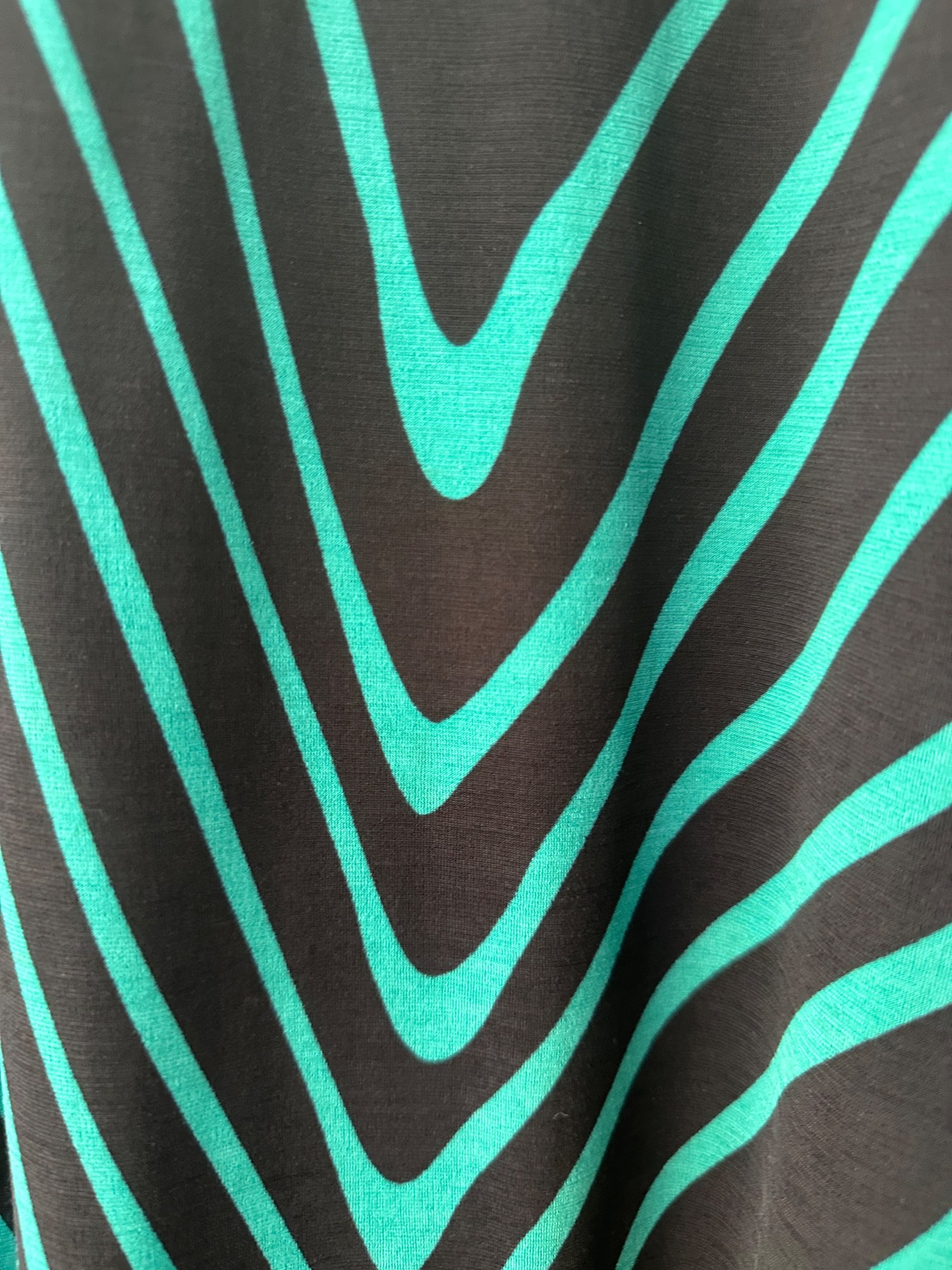 2000s Charlotte Russe Chevron Print Maxi Dress, image 4