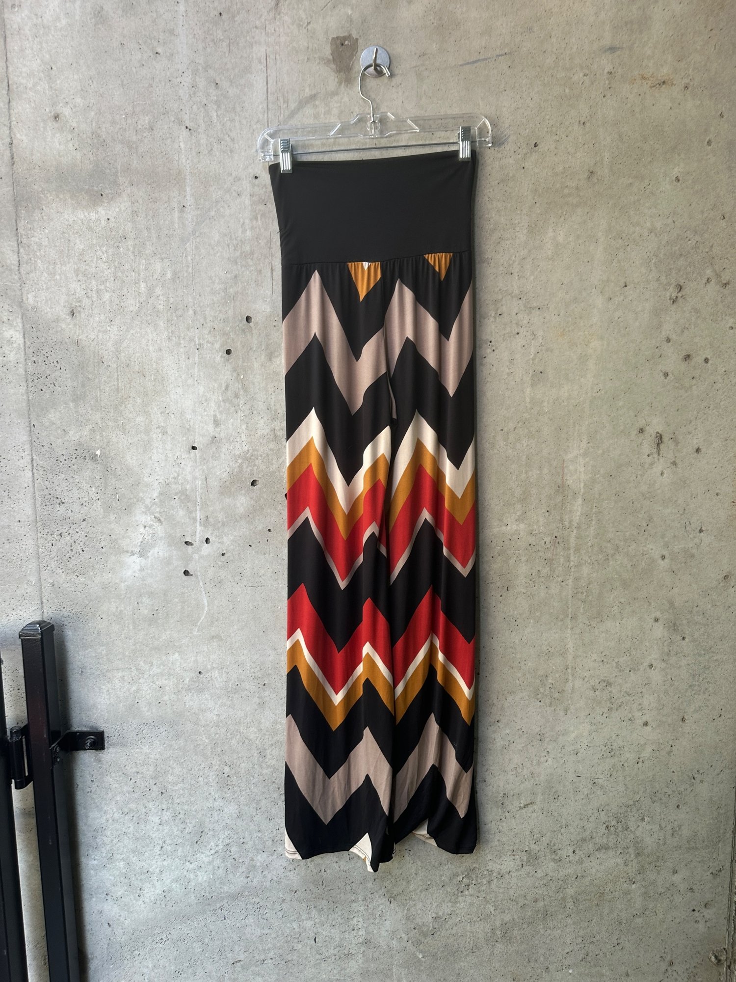 1980s-1990s Monaco Chevron Multicolored Stretch Pants, image 4