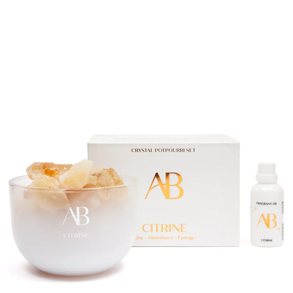 Citrine Crystal Pot Pourri & Oil