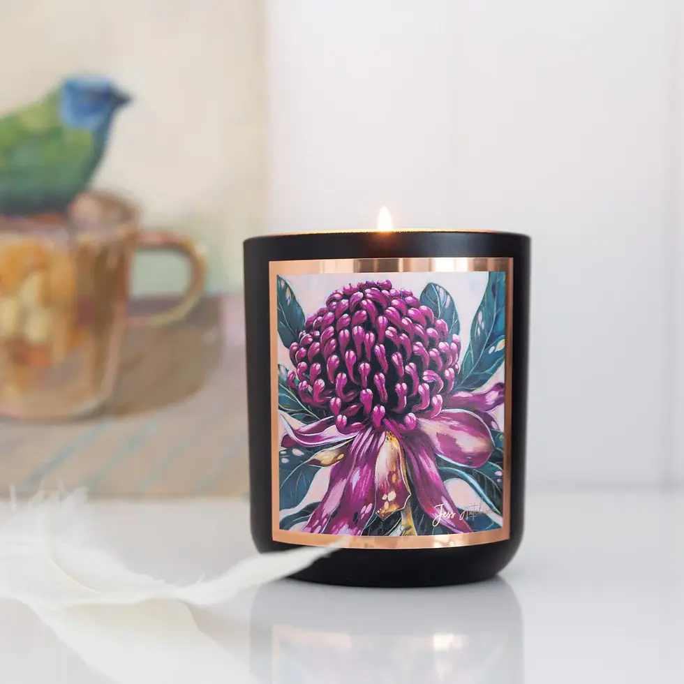 Thumbnail: 50+hrs artist candle - Kakadu plum