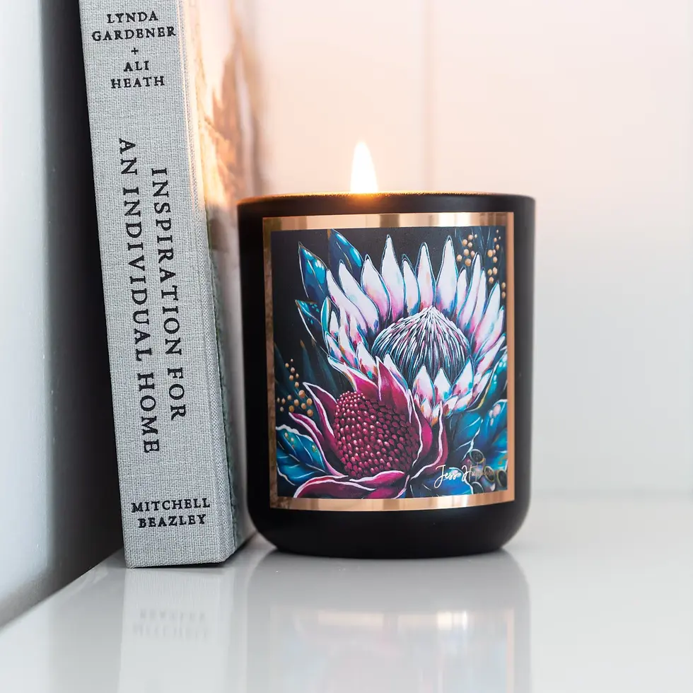 Thumbnail: 50+hrs artist candle - Blue Cypress and jasmine