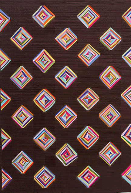 modern string quilt