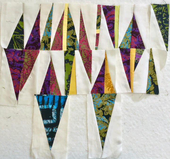leftover triangle blocks