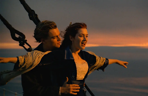 Cena do Filme Titanic