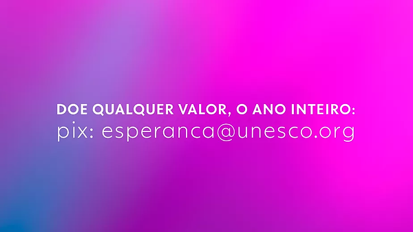 Doe pelo pix, qualquer quantia, o ano inteiro.