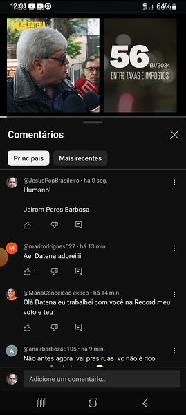 Por favor, assistam aos vídeos para vocês entenderem tudo. Os vídeos estão na parte superior do site.