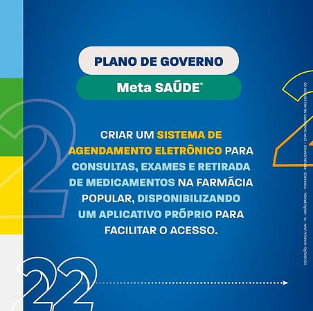Saúde: Uma das Metas do Governo do Prefeito de Unaí (MG): Thiago Martins (PL) [22].