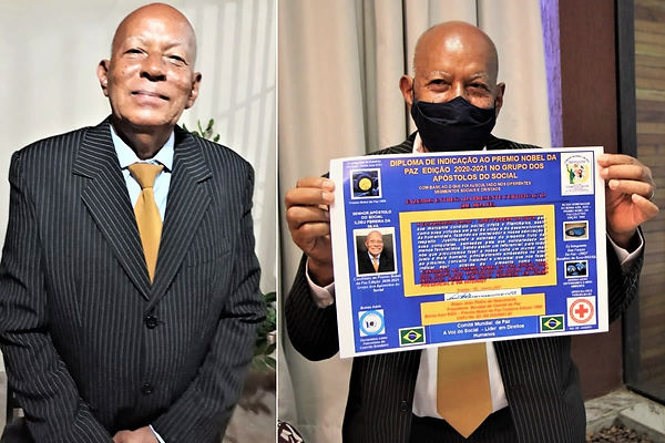 Senhor Ildeu Pereira da Silva: Presidente de Honra do Centro Polivalente... (CEPASA)