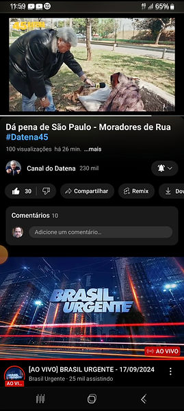 Os moradores de rua de São Paulo foram abandonados pelo poder público que deveria protegê-los!