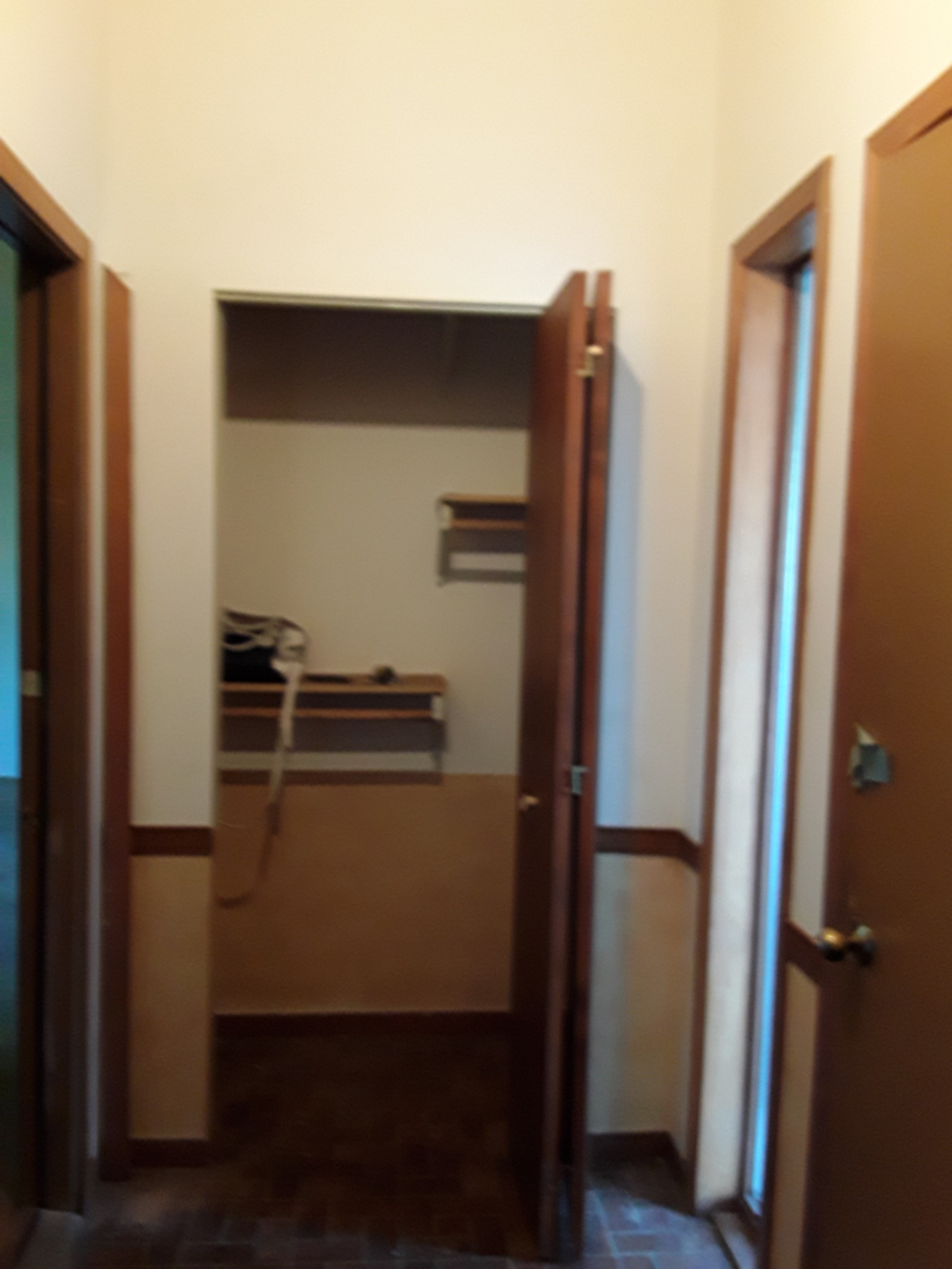 Closet in the Entry Room Before