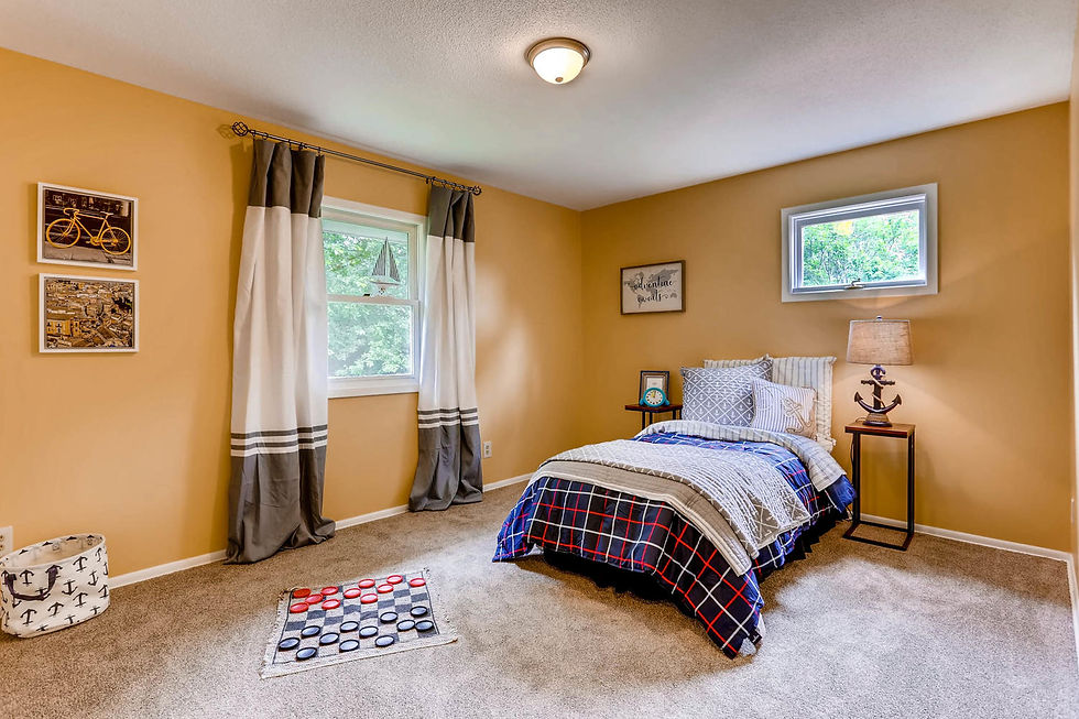 yellow kid room