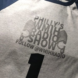 WMIH RADIO LOGO BASEBALL TEE $30