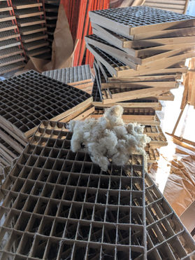 養蚕農家の冬仕事