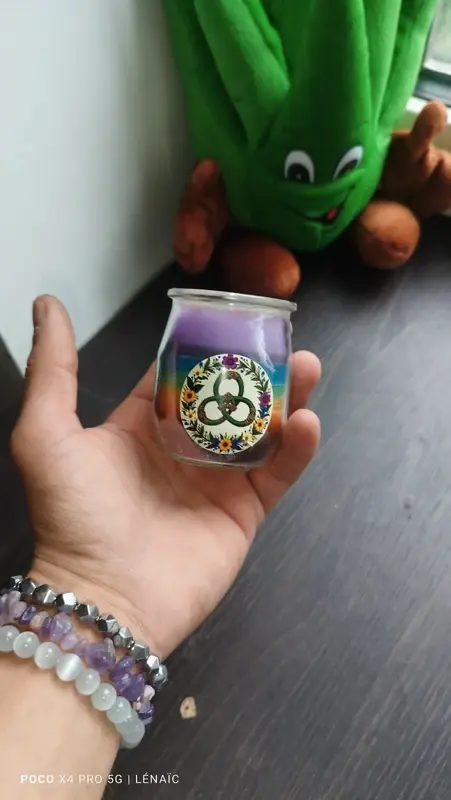 Miniature : Bougie 7 Chakras