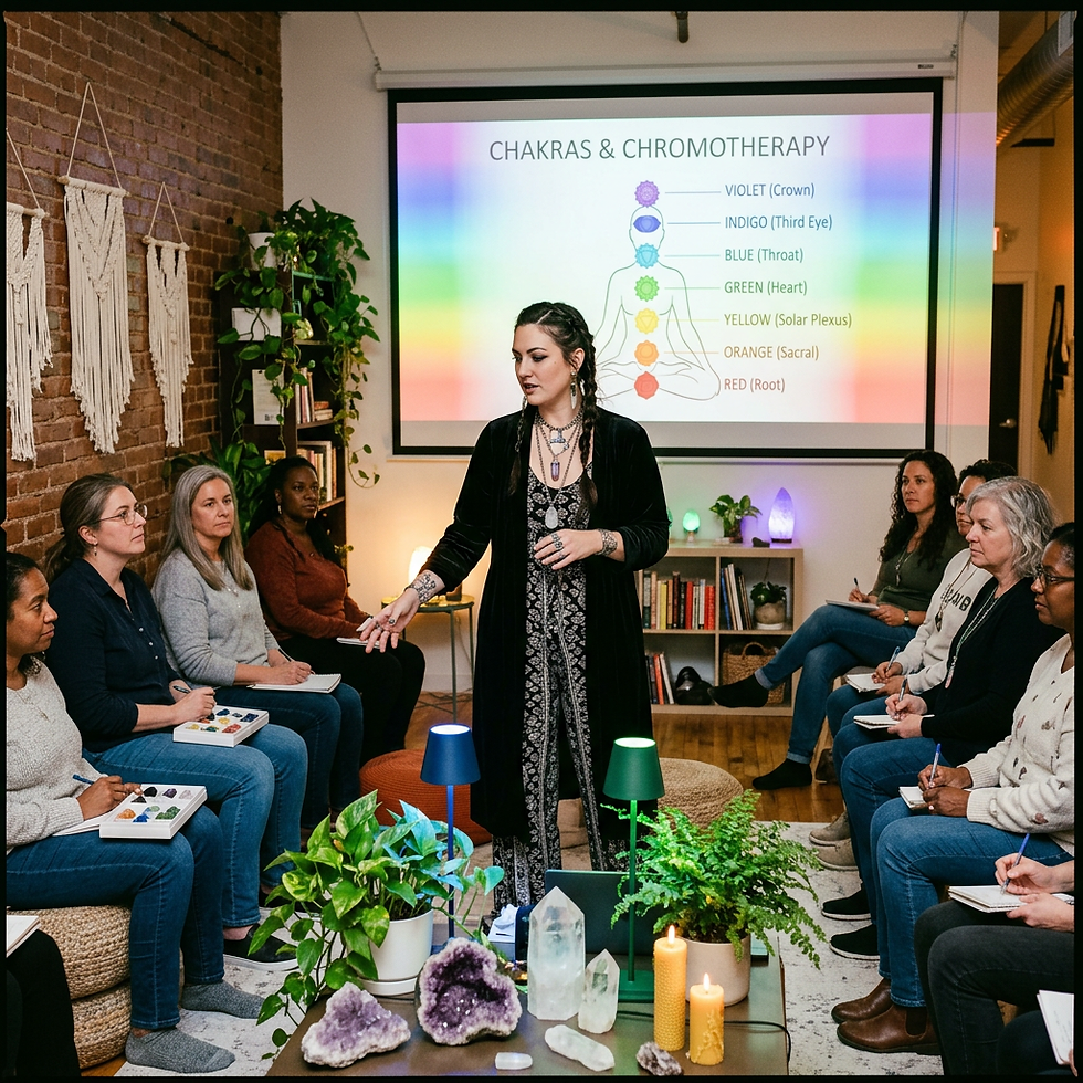 La Chromothérapie et les Chakras