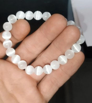 Sélénite - Bracelet pour : H/F