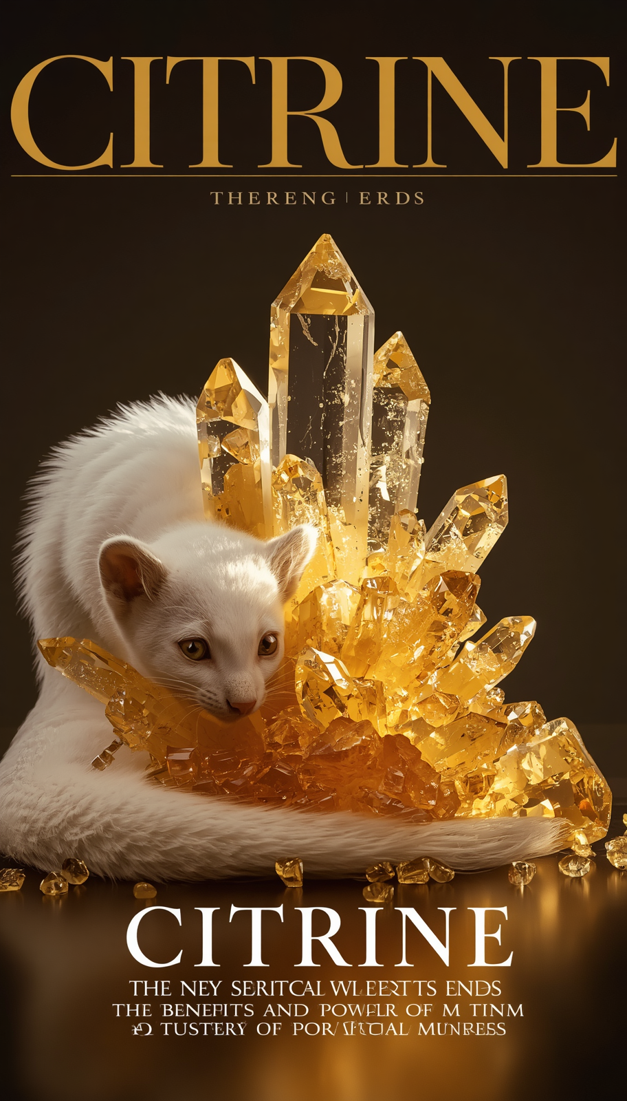 La Citrine :  " la pierre du marchand "