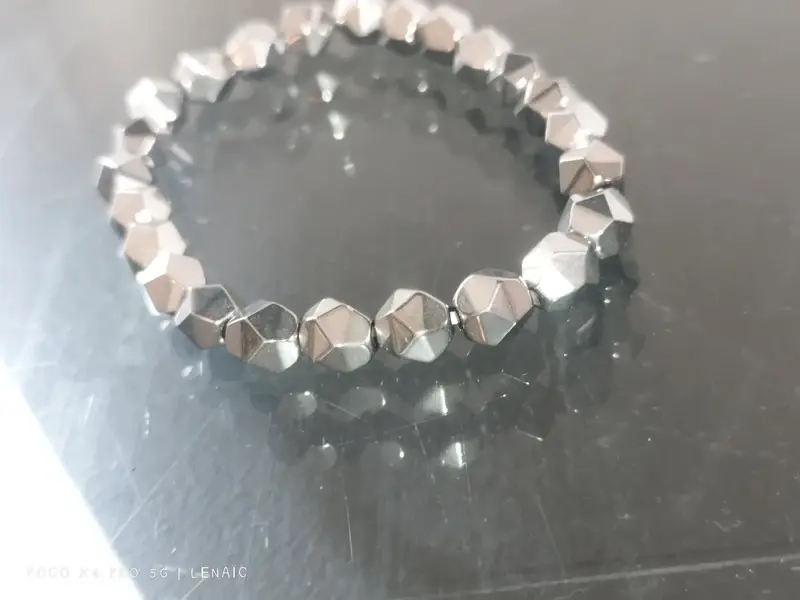Miniature : ✨ Bracelet Pyrite Unisexe