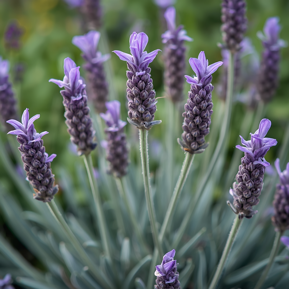 La lavande papillon (Lavandula stoechas)