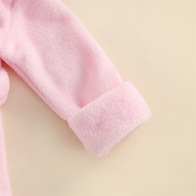 Thumbnail: Baby Plush Hooded Robe – Cozy Sleepwear for Boys & Girls (0‑6Y)