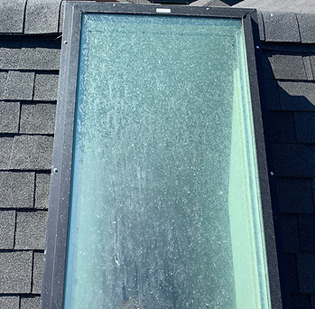 skylight cleaning before