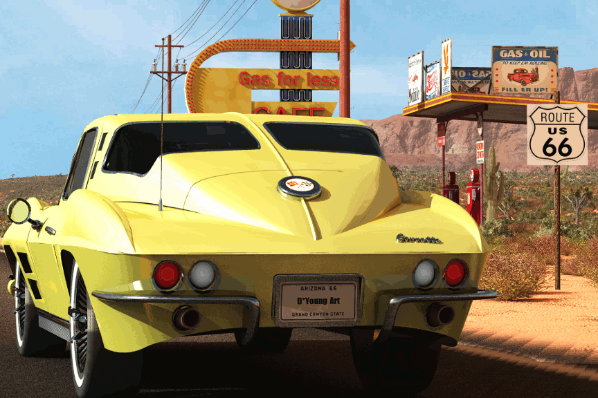 Rt 66 Vette