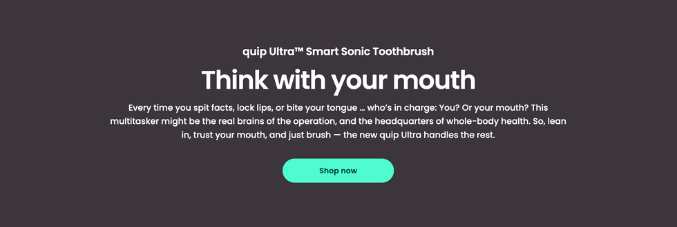 Landing page hero