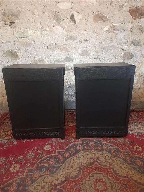 Thumbnail: Art deco bedside cabinets bedside tables.    0432