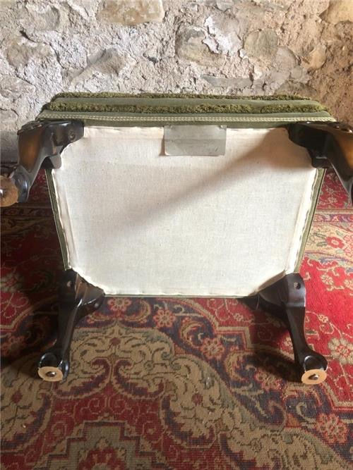 Thumbnail: Vintage Mid Century Footstool.  0472