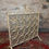 Thumbnail: Beautiful wrought iron fire screen fire guard 004
